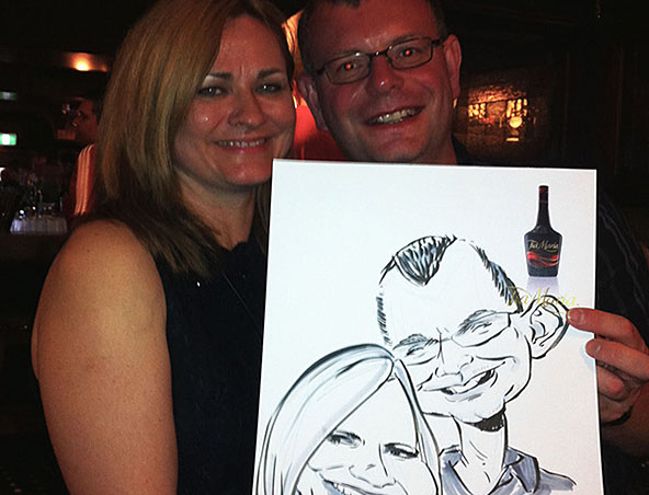 Brisbane Caricaturist Nigel Bell - Cartoonist Caricatures