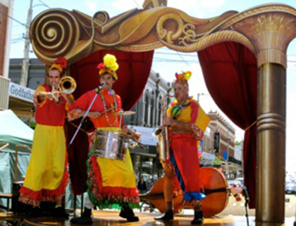 The Fruity Hooties Melbourne Drumming Band